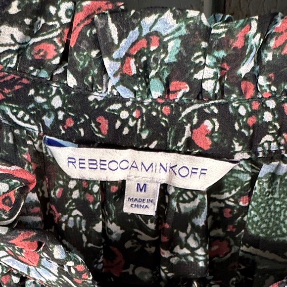 Rebecca Minkoff Multicolor Floral Blouse - Picture 2 of 16